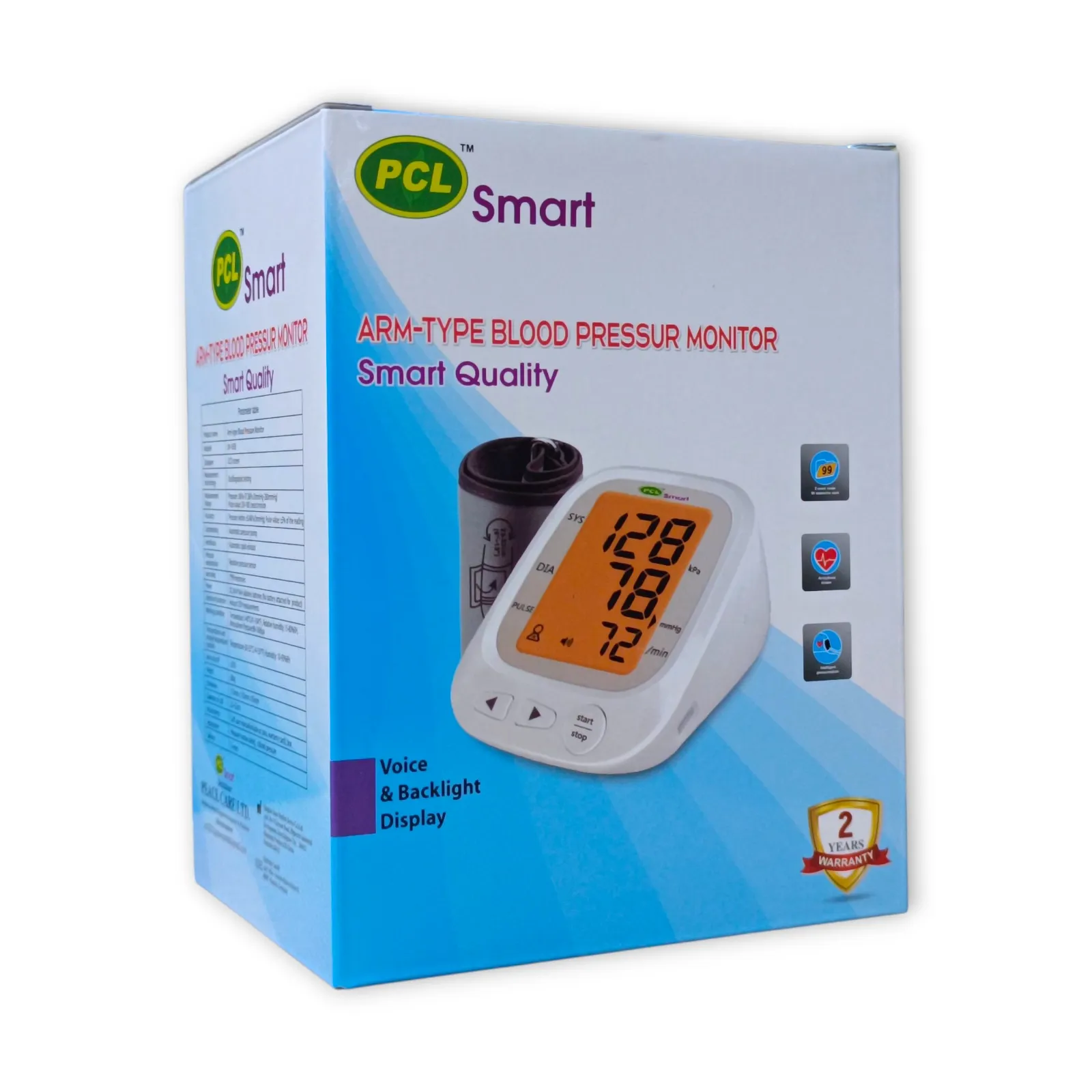 PCL Care Blood Glucose Test Strips 50/Pc