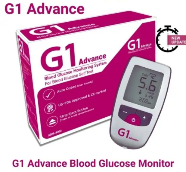 G1 Advance Glucometer