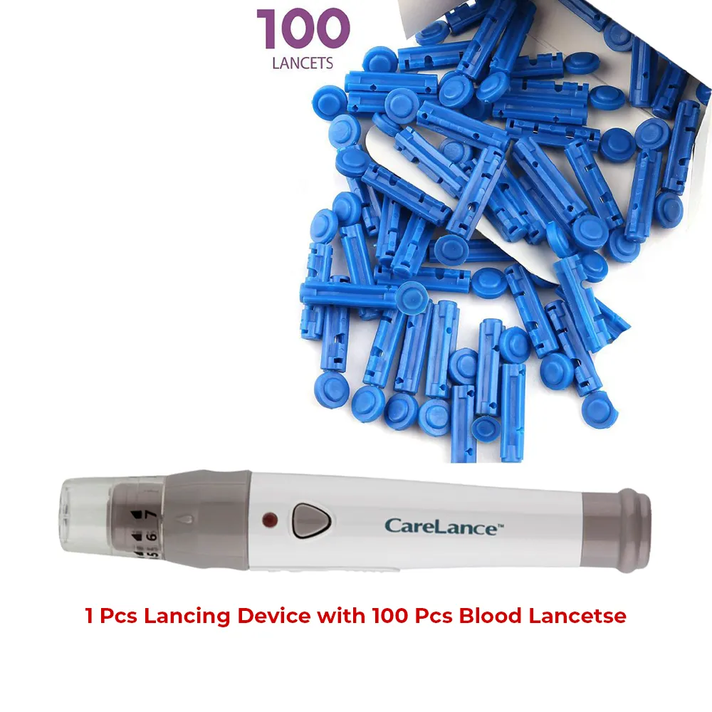 Lancing Device with Lancets