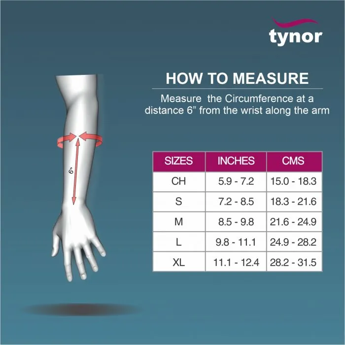Tynor Wrist and Forearm Splint E 03 (Right/Left)