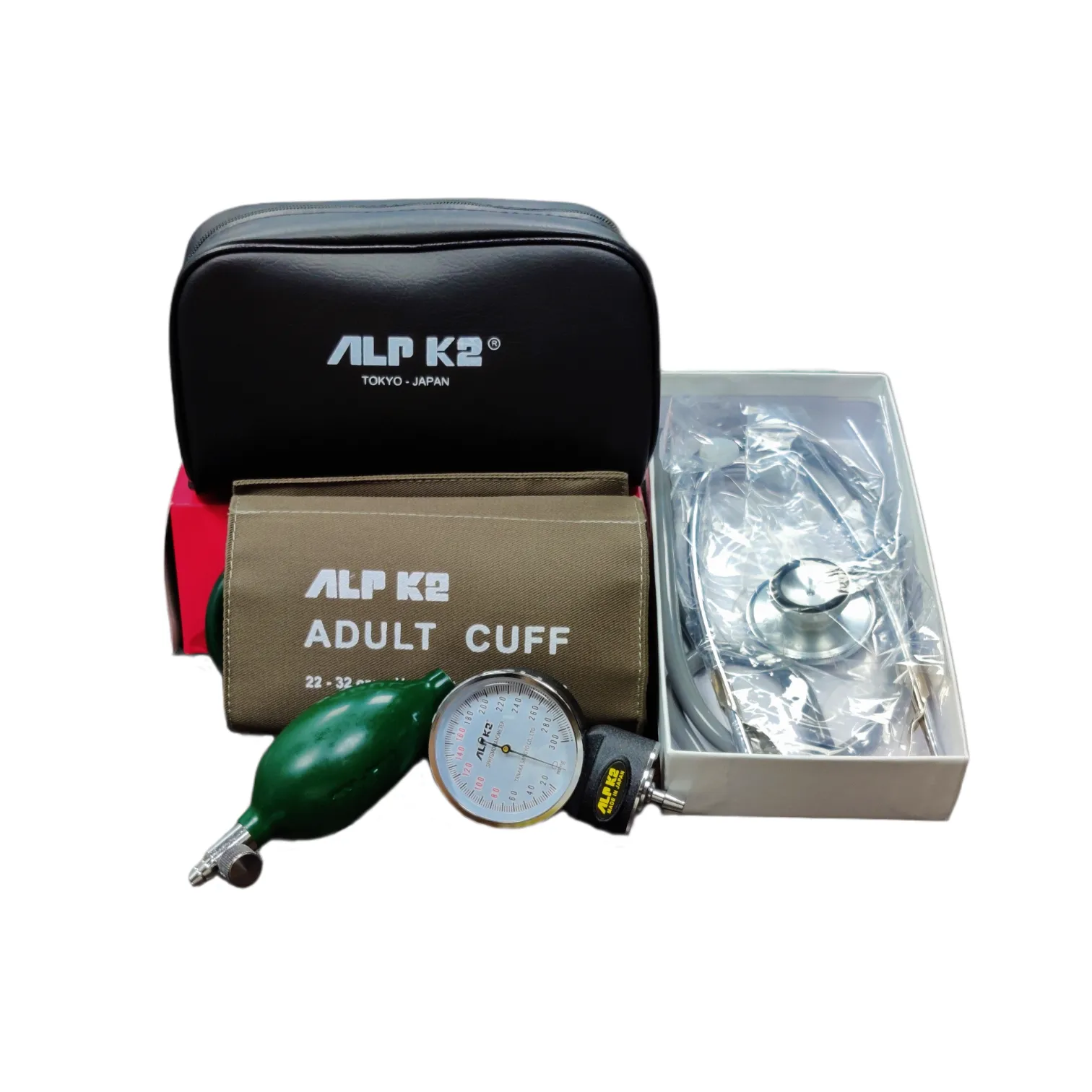 ALPK2 Sphygmomanometer with Stethoscope