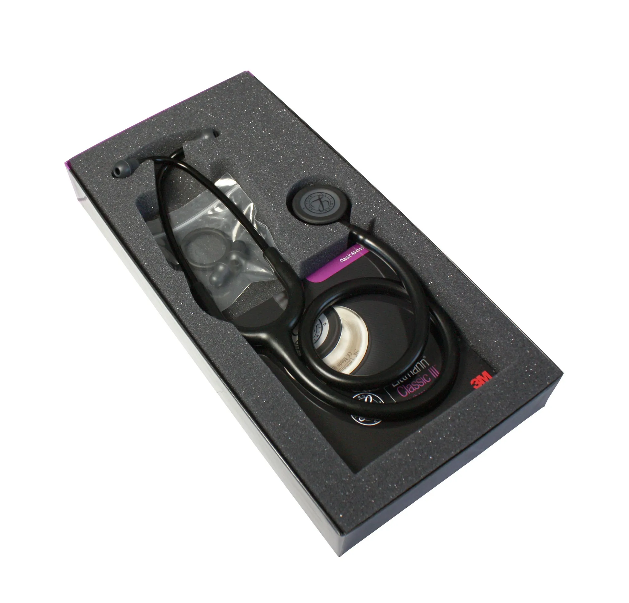 3M Littmann Classic III Stethoscope - Black Edition