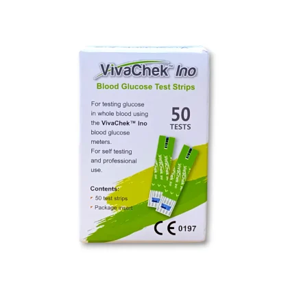 VivaChek Ino Blood Glucose Test Strips 50 Pcs